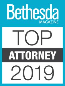 Bethesda Mag Top Attorney Award 2019