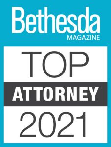 Bethesda Mag Top Attorney Award 2021